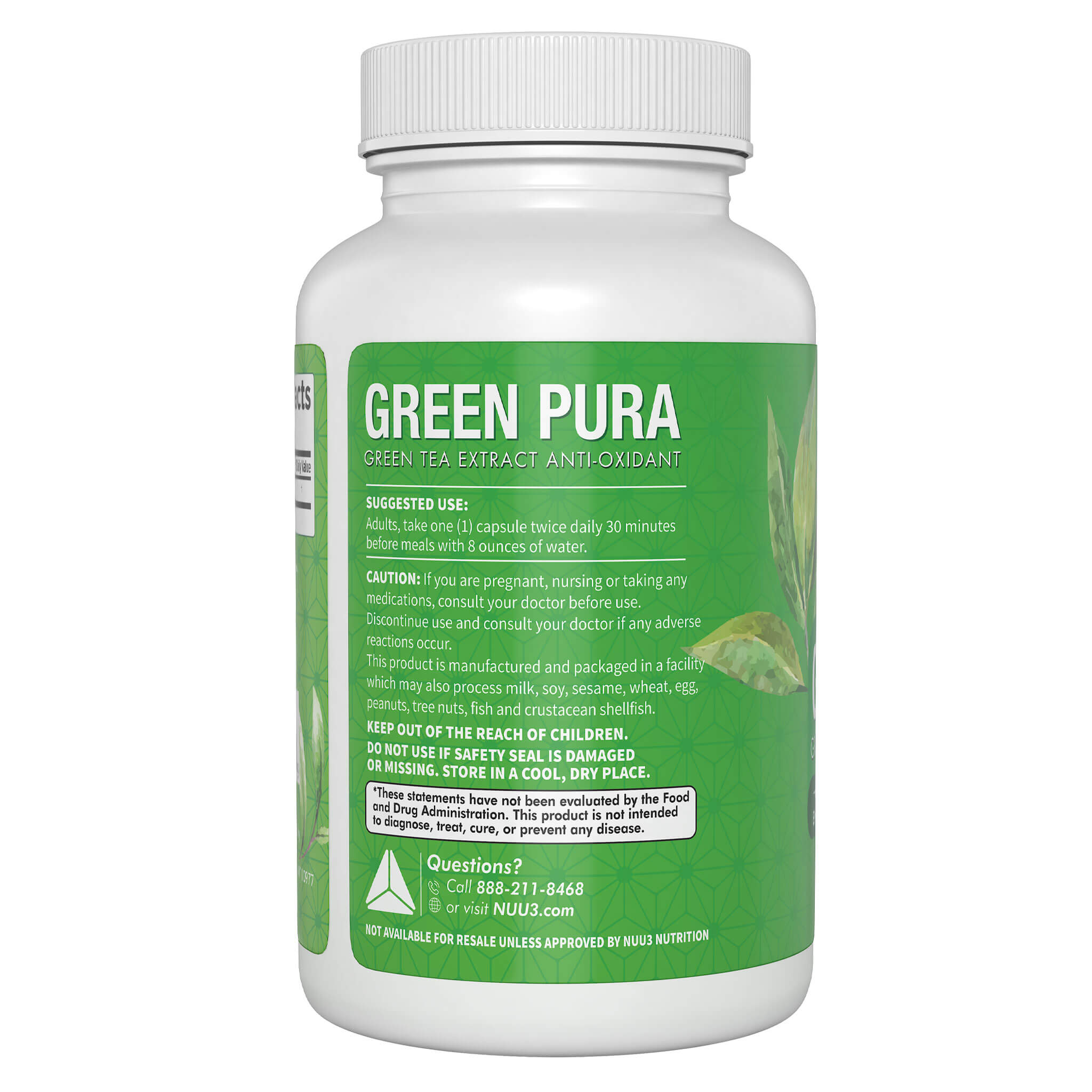 Green Pura - Green Tea Extract (Valued $29) - Phenocal